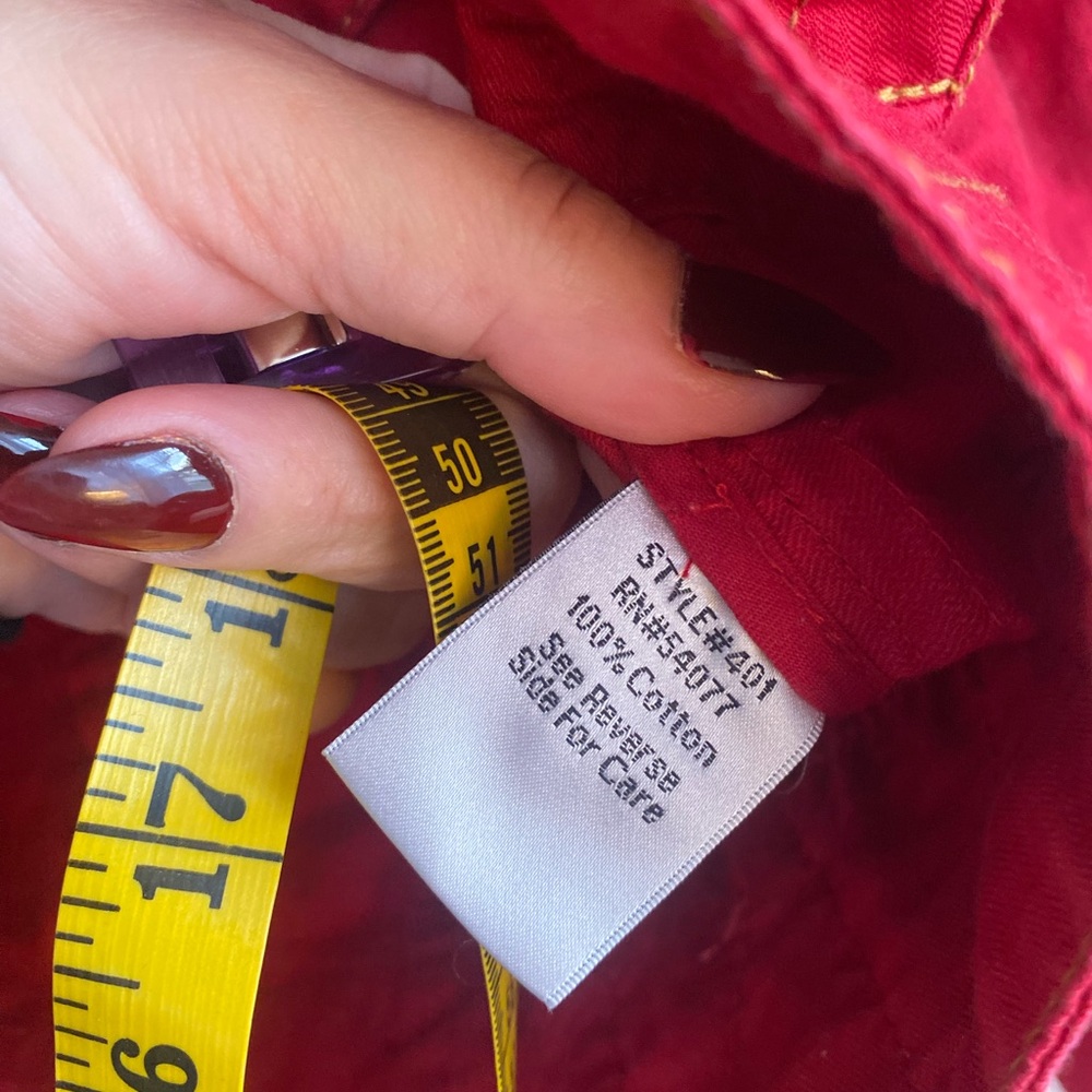 CAbi Red Utility Jacket for Women SzMedium - Picture 4 of 5